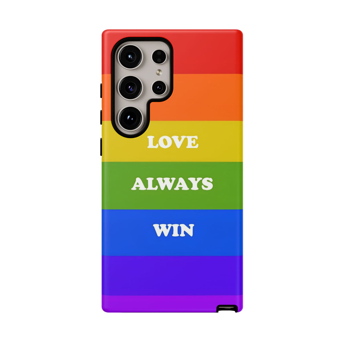Rainbow 'Love Always Win'