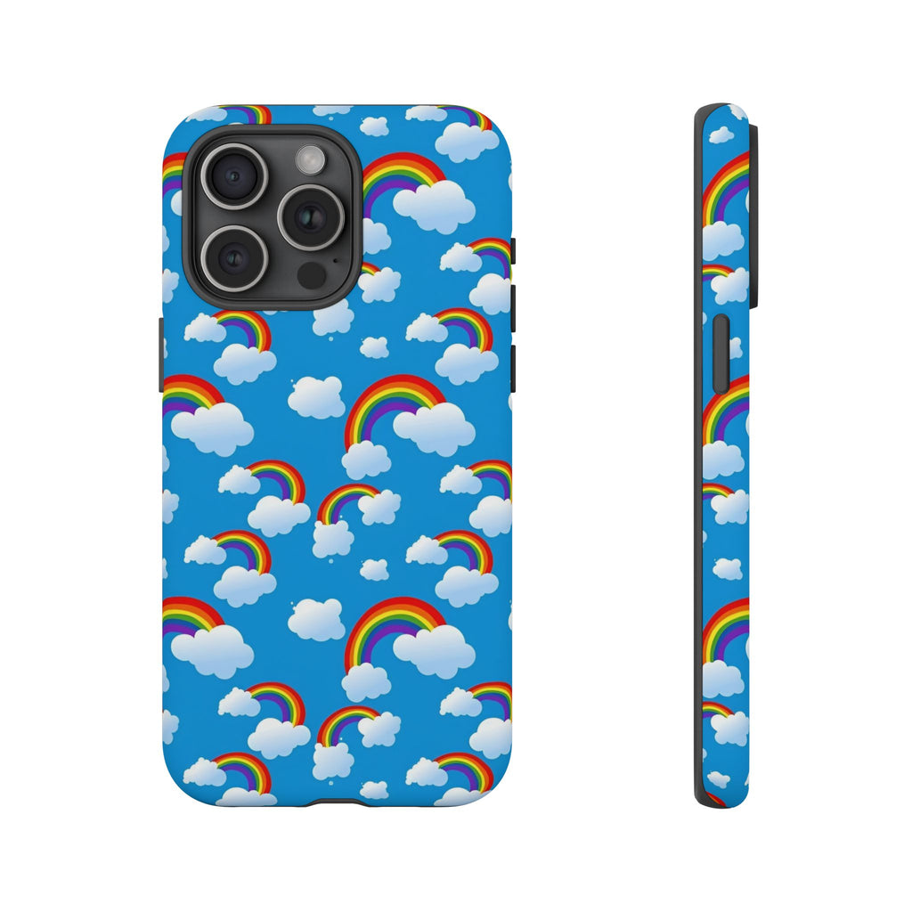 Rainbow Clouds — Blue Sky