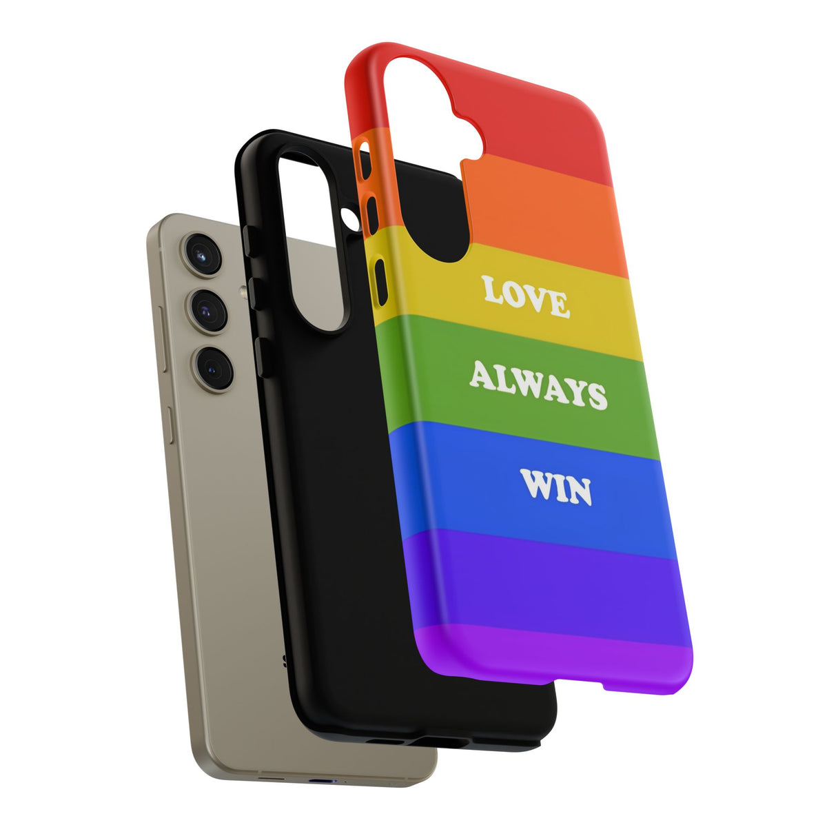 Rainbow 'Love Always Win'