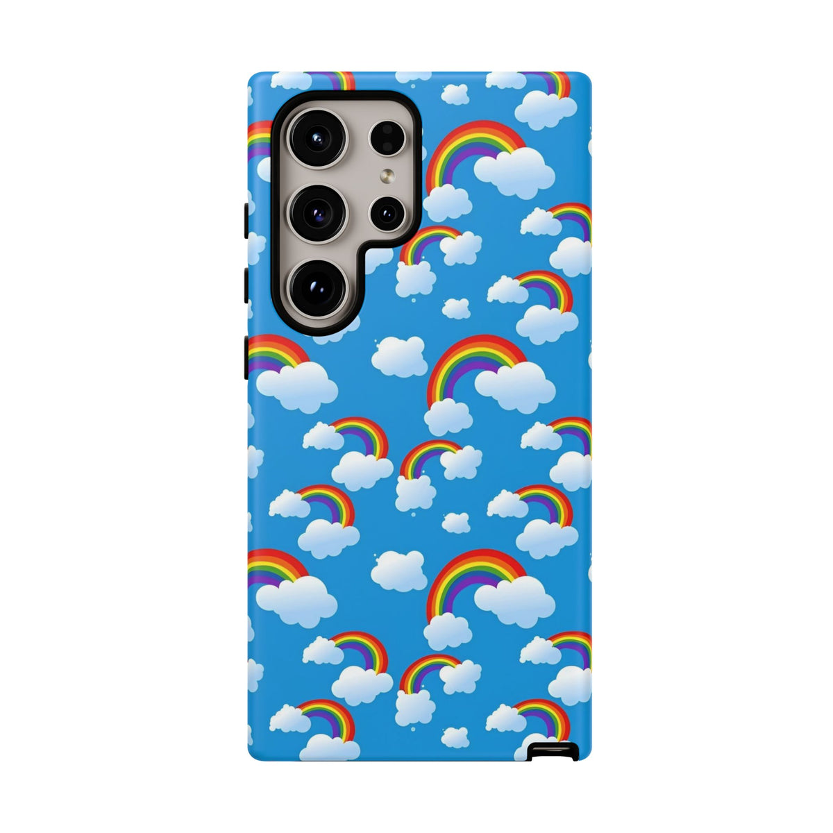 Rainbow Clouds — Blue Sky