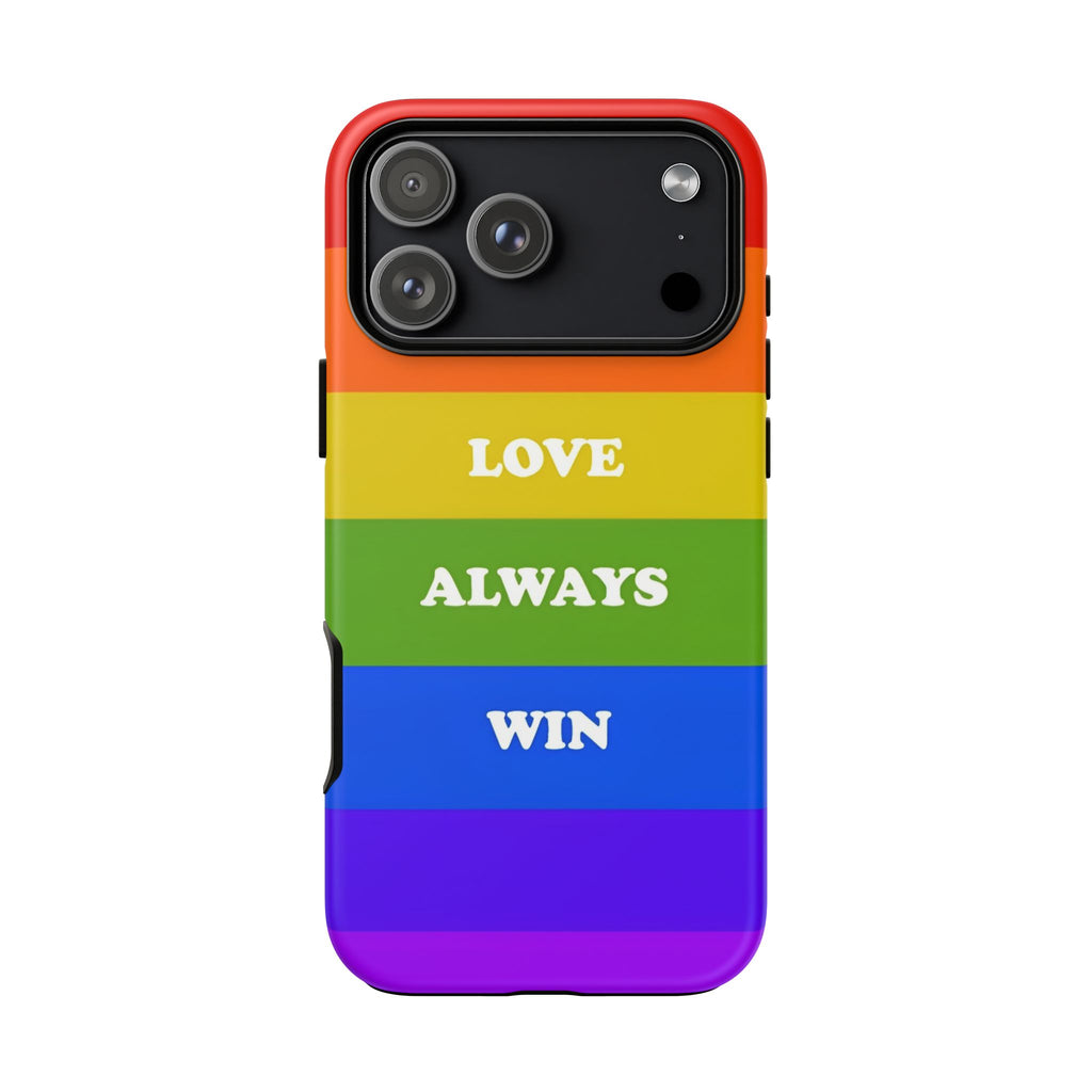 Rainbow 'Love Always Win'