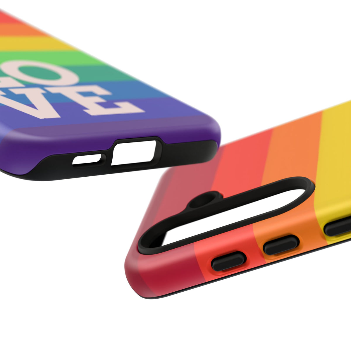 Rainbow Striped "LOVE"